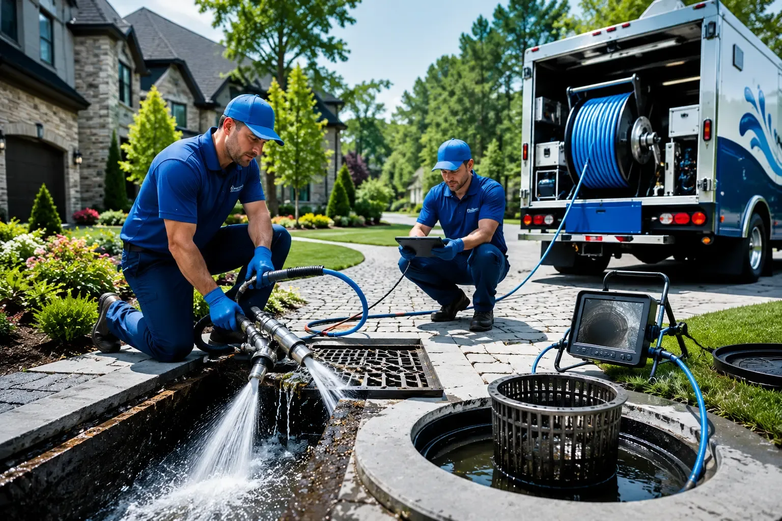 Local outdoor drain cleaning professionals in Lake George, MN
