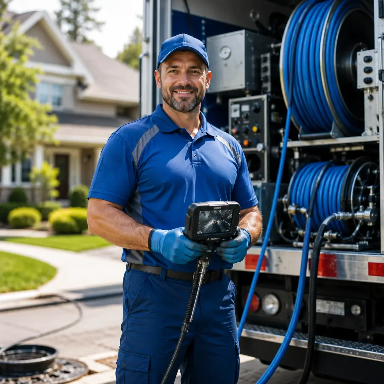 Local outdoor drain cleaning specialists in Lake George, MN